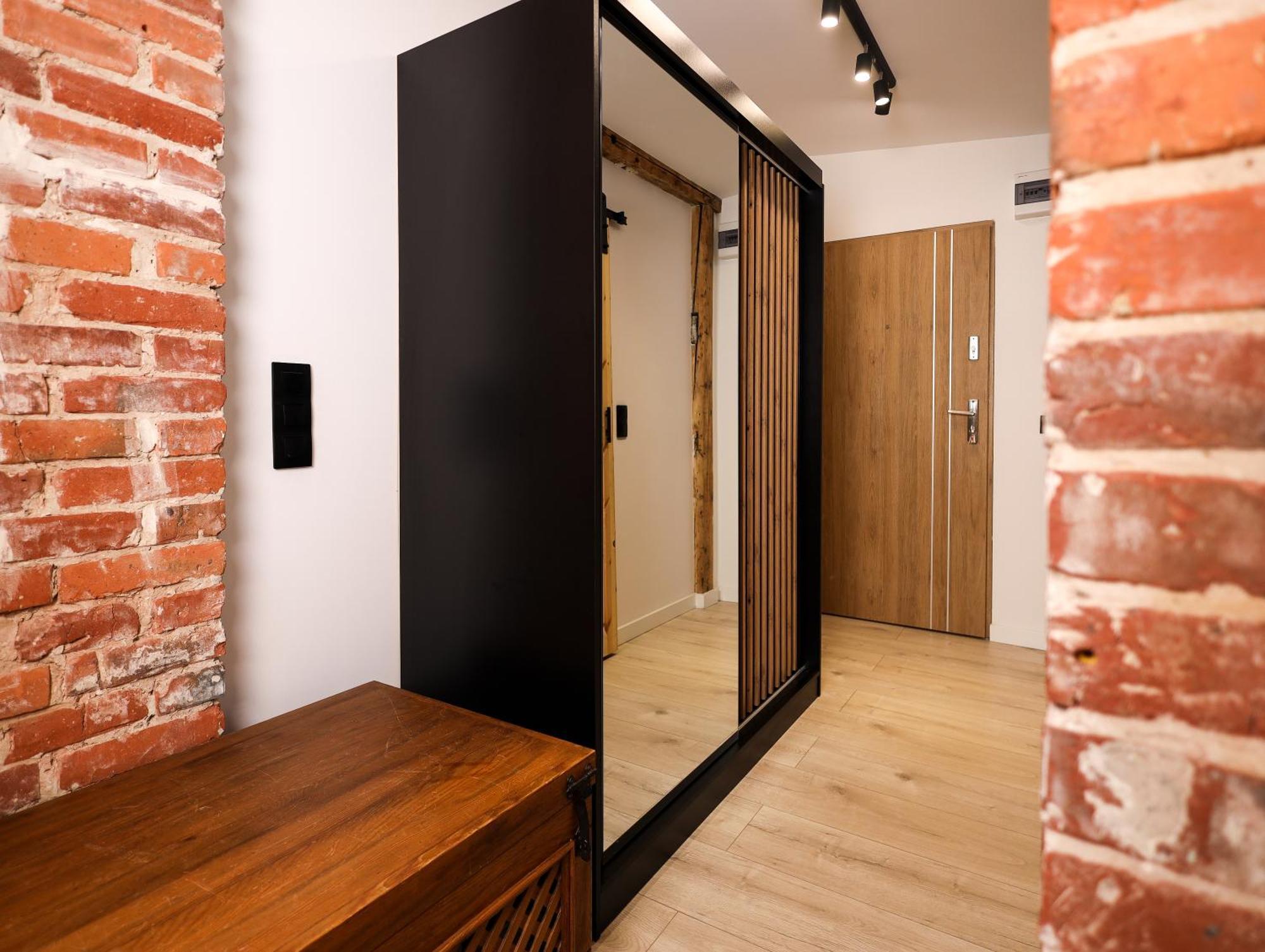 Apartment Brick And Wood
