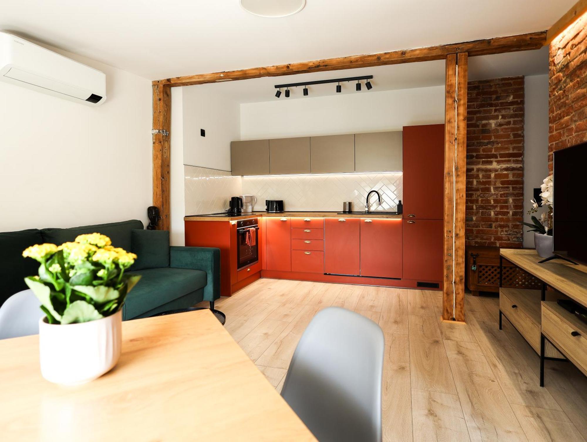 Brick And Wood Apartment Bydgoszcz