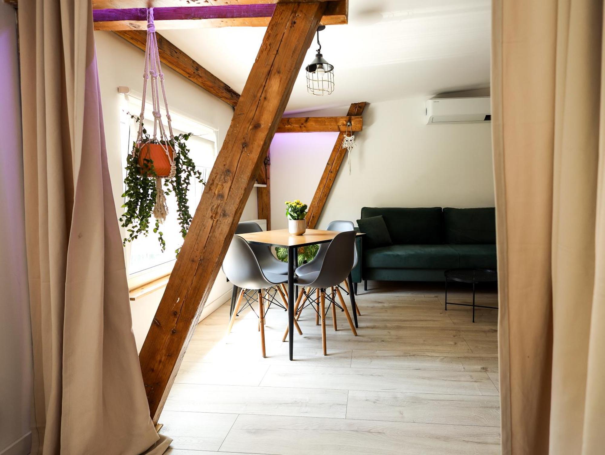 Apartment Brick And Wood *